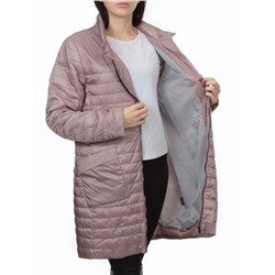 K-532 GRAY PINK Куртка демисезонная стеганая женская (70 гр. холлофайбер)