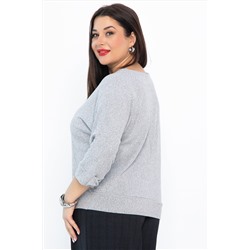 Блуза Ума (серая) Б14631-50М