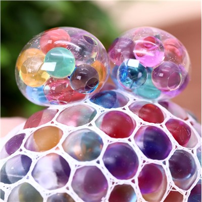 Мялка - антистресс «Skull», шоу-бокс 12 шт.