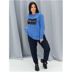 Костюм "Мода" василек