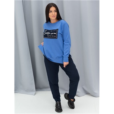 Костюм "Мода" василек