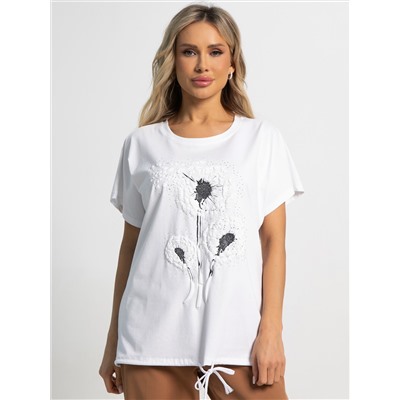 Блуза Фло (белая) Б15508-20М