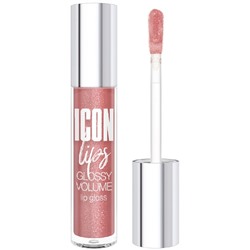LUX-VISAGE Блеск для губ "GLOSSY VOLUME ICON LIPS" №506