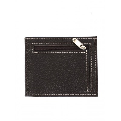 Портмоне мужское Croco-ПР-908 натуральная кожа 3 отд,  3 карм,  коричневый флотер (116/1)  263632