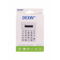 Калькулятор настольный 8-разрядный, розовый