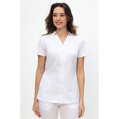 Блуза медицинская женская 3-97-04-1 / ADVA Белая (0F)