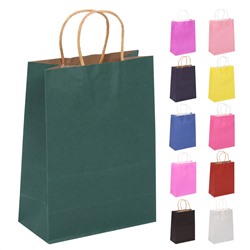 Пакет подарочный 18*25*9 крафт 120г/м2 ассорти 11 видов КОКОС 232235/12/Китай