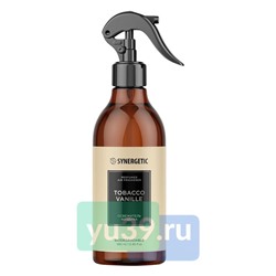 Освежитель воздуха парфюмированный SYNERGETIC Табак-ваниль 380мл