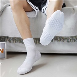 Breathable basketball sports colored knee socks for men and women, increased thickness, absorbs sweat and smell, mid-length, for running