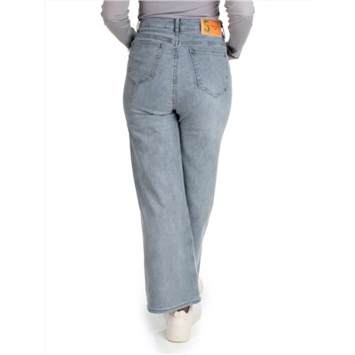 10096 BLUE Джинсы женские AMG JEANS (98% хлопок, 2% лайкра)
