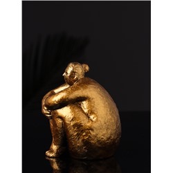 Фигурка гипс «Дама», 9×8×8 см, под бронзу