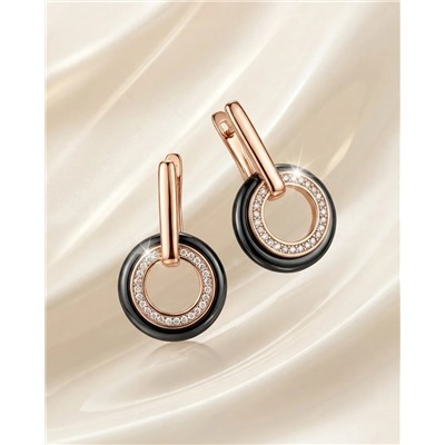 Серьги с керамикой