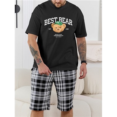 Мужской костюм Мишель-7 КП-169 / чёрный