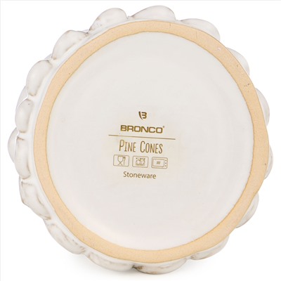 БАНКА ДЛЯ СЫПУЧИХ ПРОДУКТОВ КОЛЛЕКЦИЯ "PINE CONES", 12,4*12,4*15,2 СМ