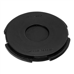 Резиновая опора для подкатного домкрата универсальная, D 100 мм, D 90, H 12 мм Matrix