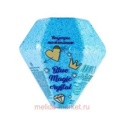 Лаборатория Катрин Шипучая соль для ванн Blue Magic crystal 200гр 15077