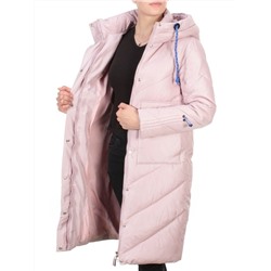 9190 PINK Пальто зимнее женское EVCANBADY (200 гр. холлофайбера)