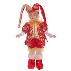 GAEM Игрушка набивная "Клоун" (муз, движ), L15 W11 H43 см