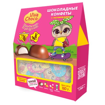 Набор конфет VivaChoco Исключительно для принцесс 120г/Ванюшкины сладости