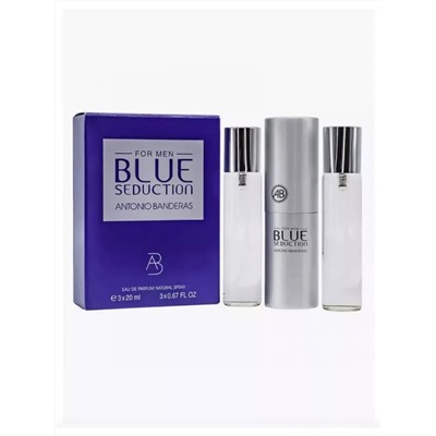Antonio Banderas Blue Seduction for men edt 3*20 ml