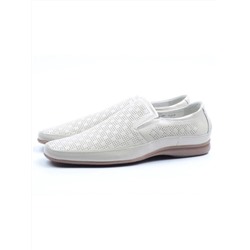 01-1509A LT. BEIGE Полуботинки мужские (натуральная кожа)