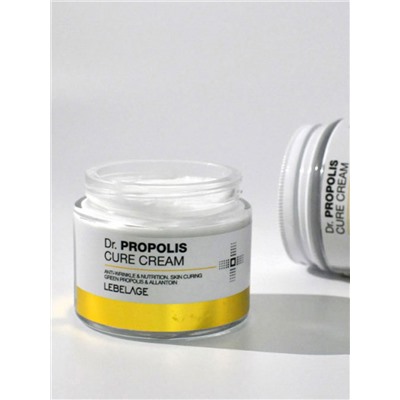 Lebelage Антивозрастной питательный крем с прополисом / Dr. Propolis Cure Cream, 70 мл