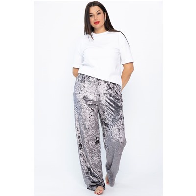 Брюки Таинственное очарование (серо-бежевые) Б14682-25М