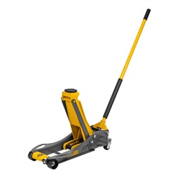 Домкрат гидравлический подкатной, 3,8 т, 110-580 мм, быстрый подъем, низкий подхват, проф. Denzel