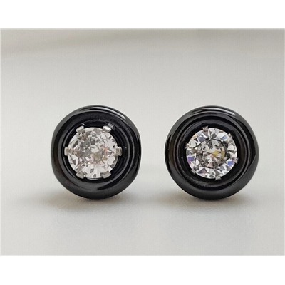 Серьги с керамикой