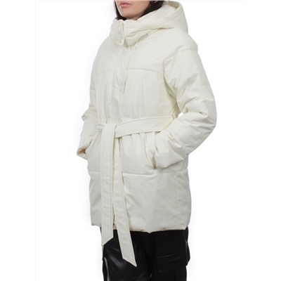 S24-299 MILK Куртка демисезонная женская (100 гр. холлофайбер)