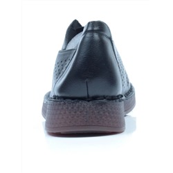 03-5001-1 BLACK Полуботинки женские (натуральная кожа)