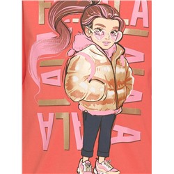 Комплект для девочек Коралловый(16)