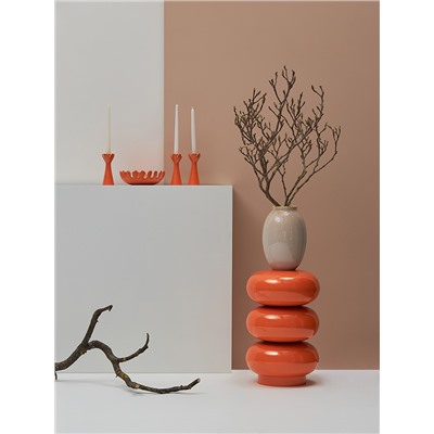 Блюдо Laminaria, Ø22 см, апельсиновая цедра