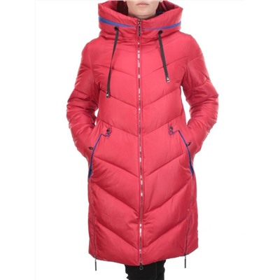 1175 RED Пальто женское зимнее PlOOEPLOO (200 гр. холлофайбера)