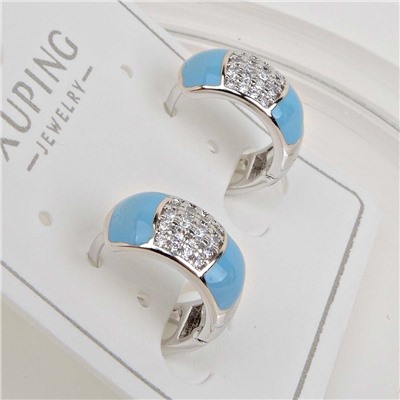 XUPING Серьги с замком кольцо арт. 18 1359 (id 281723)