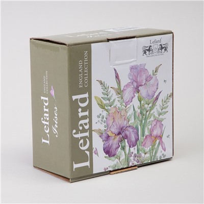 НАБОР РОЗЕТОК LEFARD "IRISES" 2 ШТ. 11*3,5 СМ 170 МЛ (КОР=36НАБ.)