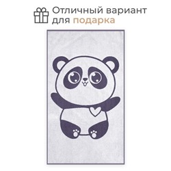 Полотенце махровое "Этель" Панда, 70х130 см, 100% хлопок, 420гр/м2