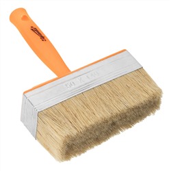 Кисть-ракля, 50х140 мм, натуральная щетина, пластмассовый корпус, пластмассовая ручка Sparta