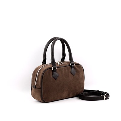 Сумка 480 эко-замша шоколад НОВИНКА