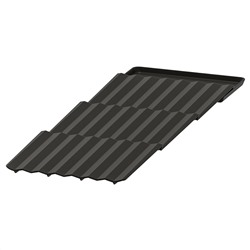 UPPDATERA УППДАТЕРА, Полка для специй, антрацит,, 20x50 см