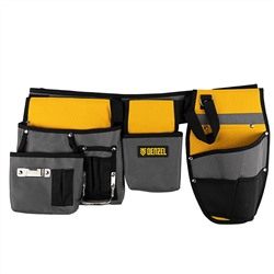 Пояс монтажника, сумки поясные, кобура для шуруповерта Denzel
