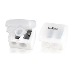 KAIZER Точилка с контейнером, 2х-сторонняя (40*15*30 мм) (1392)