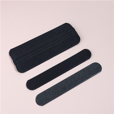 Защитные вкладыши от пота и загрязнений, набор - 10 шт., на клеевой основе, 24×3.7×0.1 см, чёрные