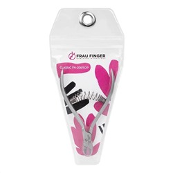 Frau Finger Кусачки маникюрные для кутикулы / Classic FN-206/5DP, спиральная пружина, ручная заточка, 5 мм