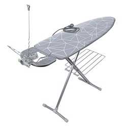 Гладильная доска Ника-best НБТ/4 линии на сером 40х122см перф.лист,пд/б,удл оптом