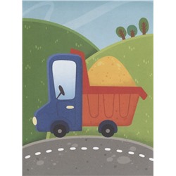 Машинки. Аппликация пластилином