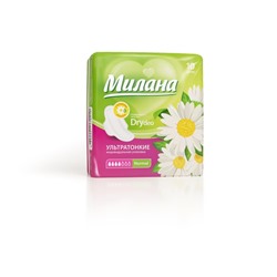 Прокладки «Милана» Ultra Dry Normal Deo Ромашка, 10 шт./уп