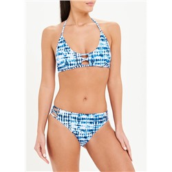 Tie Dye Criss Cross Bikini Bottoms