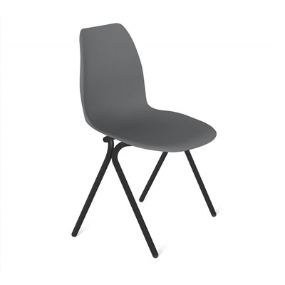 Стул SHT- ST29/S186
                        темно-серый / черный муар