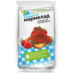 Мармелад Бековский Клубничный бутербродный 270г/Бековский РПК Октябрь